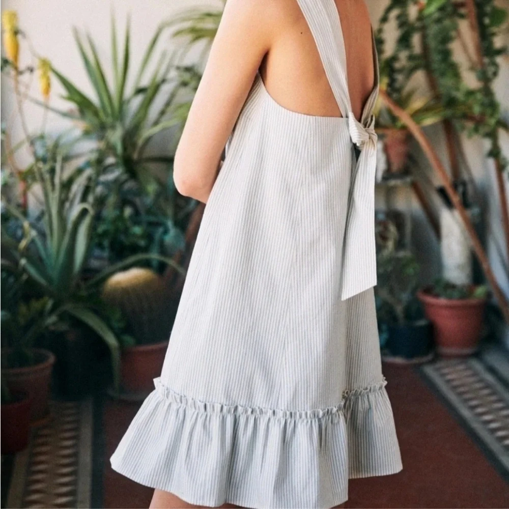 SEZANE Mathilde Dress Size 36 Size 4 - Picture 4 of 9